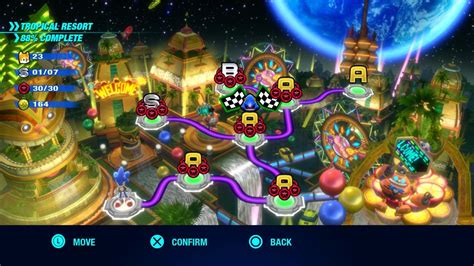 Sonic Colors Ultimate Tropical Resort Red Star Ring Locations Act 56