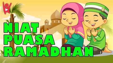 Anak Belajar Doa Niat Puasa Ramadhan Youtube