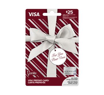 Check spelling or type a new query. $25 Vanilla Visa Gift Card, 1 unit - Incomm : Financial cards | Jean Coutu