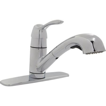 Kitchen faucet sink water spray water font equipment dish wash. Mirabelle MIRXCBD101CP Polished Chrome Bradenton Pullout ...