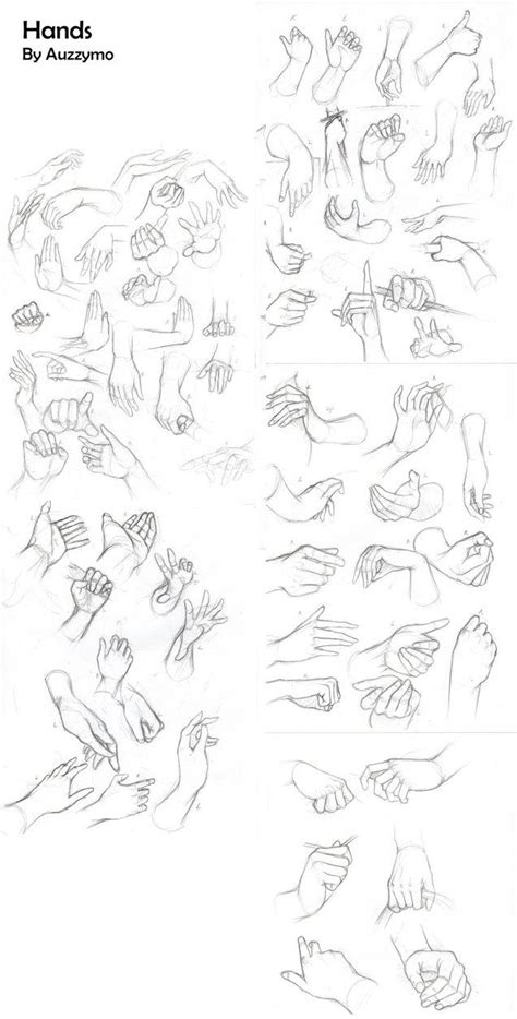 Hand Practice By Auzzymo How To Draw Hands Practice Drawing Hands