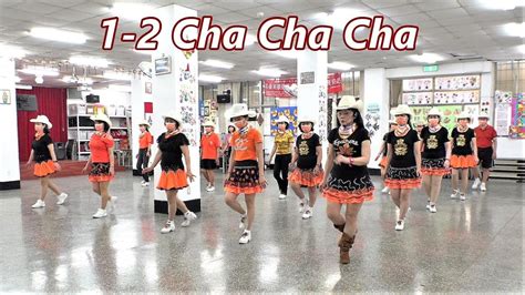 1 2 Cha Cha Cha│line Dance By Ria Vos│demo And Walk Through║1 2恰恰恰│排舞│含導跳