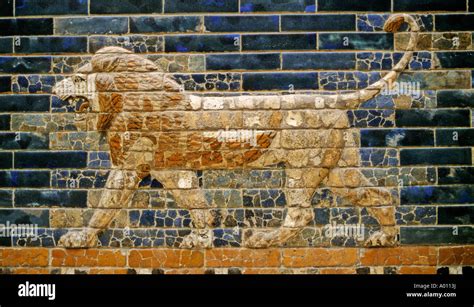 Luxury Framed Print The Striding Lion Of Ishtar Gate Babylonsumerian