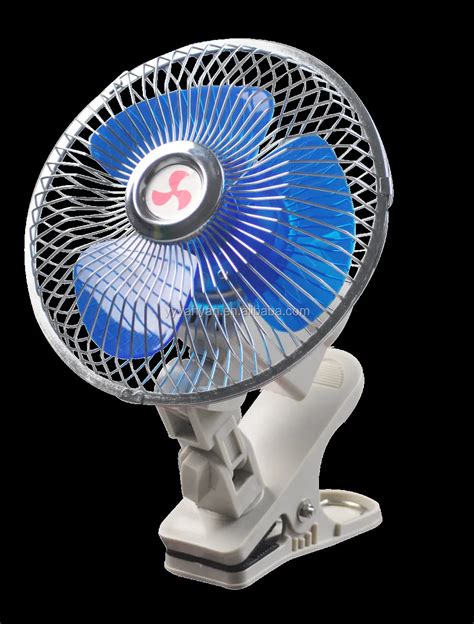 12v24v 6 Inch Carauto Mini Oscillating Fan With Clip Mounting Buy Car Fan 6 Inch 12vdc 12v