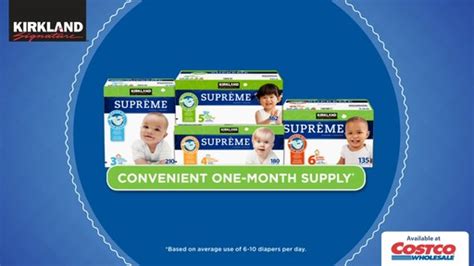 Kirkland Signature Supreme Diapers Sizes Welcome To Costco Wholesale