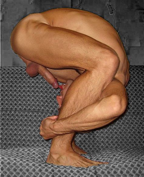 Nude Yoga Erection Cumception
