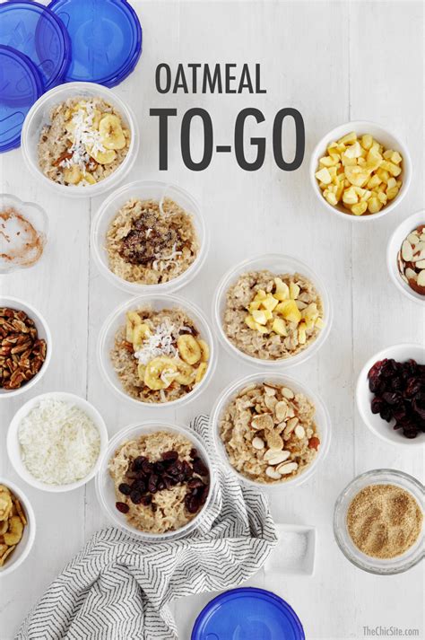 Oatmeal To-Go - The Chic Site