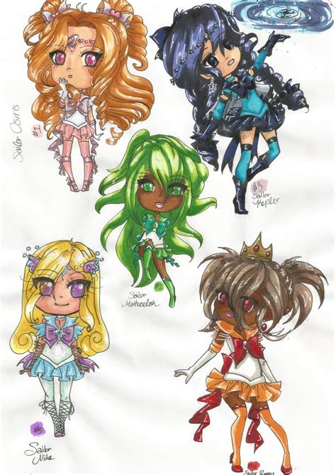 Colorful Senshi Adopts By Sir On Deviantart The