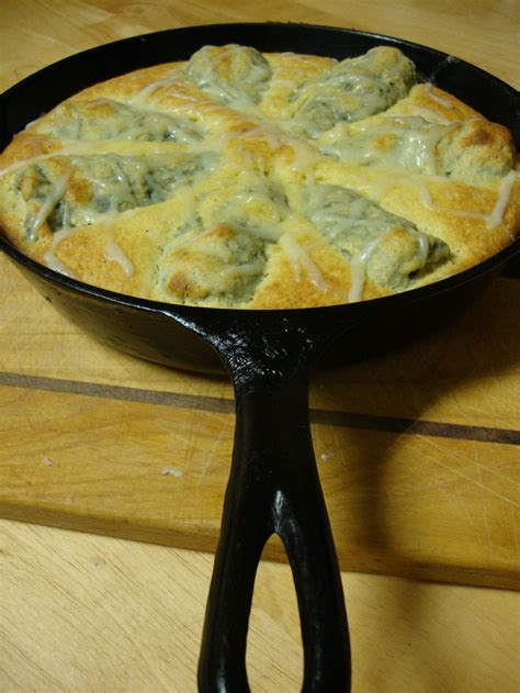 This is a tasty version of the standard chili relleno recipe. baked chile poblanos 036 | Corn bread bake, Poblano ...