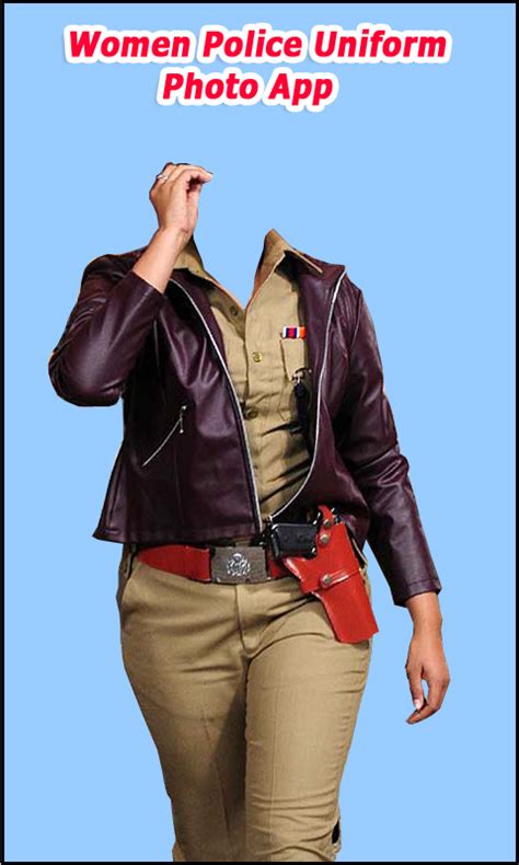 Poppy Apps Women Police Uniform Women Police Suit Maker