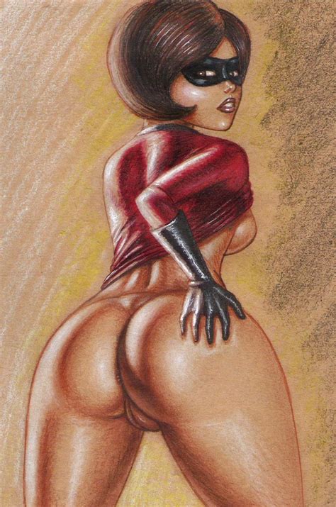 Mrs Incredible Ass By Edithemad Hentai Foundry