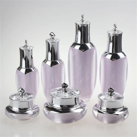 Luxury Cosmetic Packaging Set Acrylic Plastic Bottle And Jar - CosPack