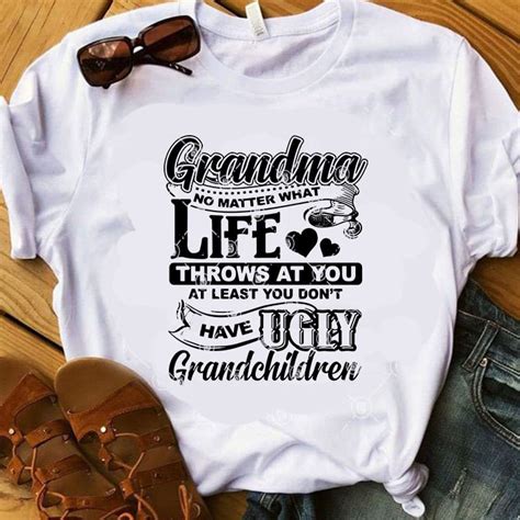 Silhouette Svg Cricut Svg My Favorite People Grandma Shirt Png
