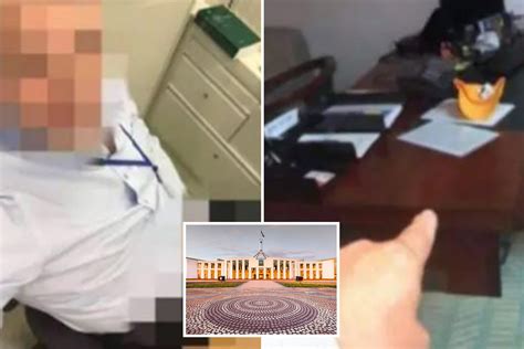Shock Pics Show Aussie Government Staff Performing Sick Sex Acts On Female Mps Desk In