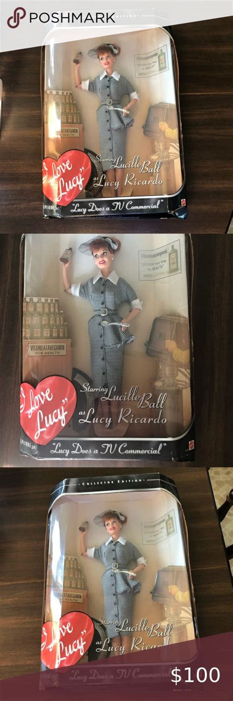 i love lucy “lucy does a tv commercial” episode 30 doll lucy lucy i love lucy doll shop tv