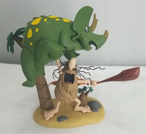 Rare Hanna Barbera Cartoon Captain Caveman And Dinosaur Figure Set Mcfarlane Toys 3499 Picclick