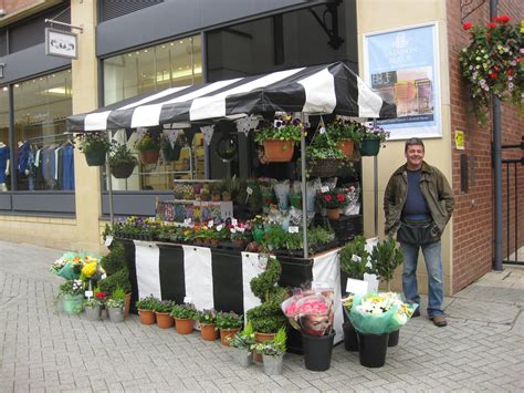 Beautiful Flower Stall At Eat Street Every Friday Regents Court Leamington Spa Flowers Not