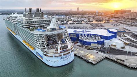 Nueva Terminal De Royal Caribbean Recibe Al Crucero Más Grande Allure