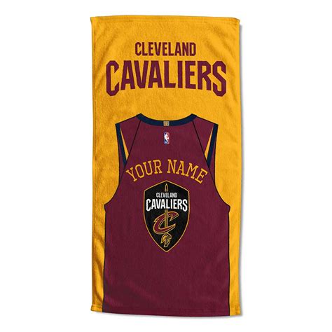 Cleveland Cavaliers Nba Jersey Personalized Beach Towel Northwest