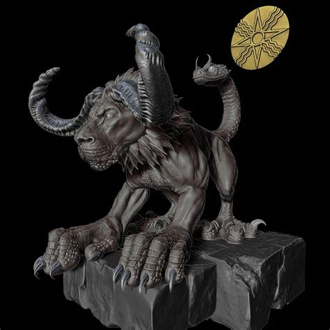 Humbaba From Gilgamesh R3dmodeling