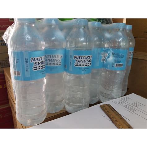 Natures Spring Water 500mlx24 Shopee Philippines