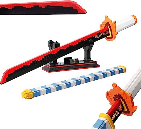 Demon Slayer Sword Compatible With Lego Rengoku Kyoujurou
