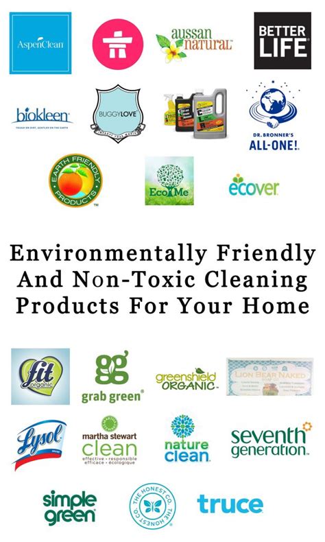 Environmentally Friendly And Non Toxic Cleaning Products For Your Home