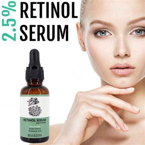 Retinol Anti Aging Skin Serum Retinol Vatimin E Hyaluronic Acid Facial