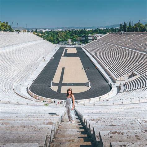 Ancient Olympic Stadium Map