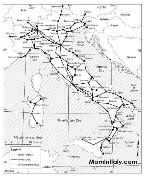 Printable Italy Train Map Tips For Planning Your Train Travel In