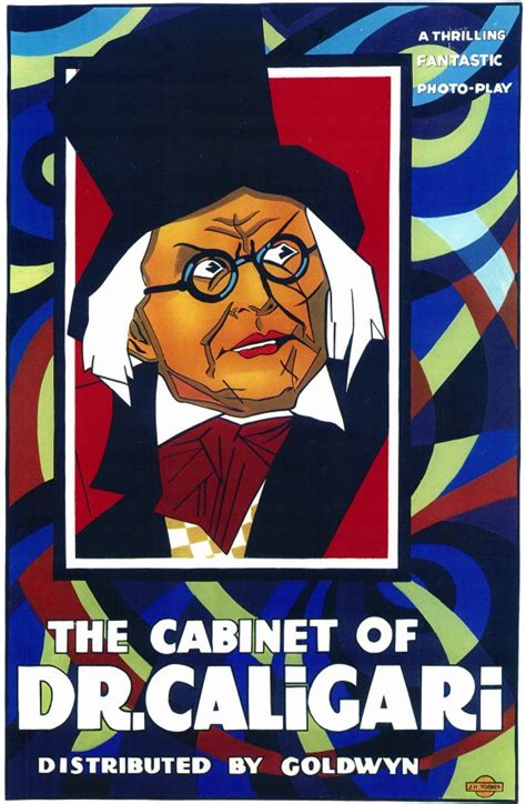 the-cabinet-of-dr-caligari-movie-poster-1919 - We Are Movie Geeks