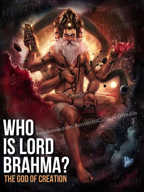 Who Is Lord Brahma The God Of Creation Sanskriti Hinduism And