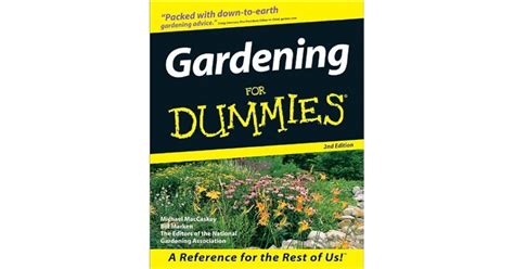 Gardening For Dummies By Michael Maccaskey — Reviews Discussion