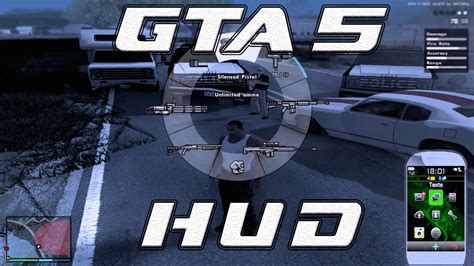 Gta San Andreas Mods Gta V Hud By Dk22pac Gameplay Download 1080p