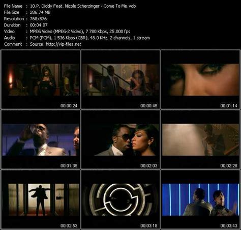 p diddy puff daddy feat nicole scherzinger come to me vob file