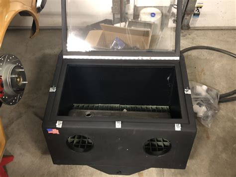 Wet blasting, wet abrasive blasting, aqua blasting vapor blasting is a superior process with significant advantages over traditional dry sandblasting. DIY Home Built Vapor Blasting/ Honing Cabinet , wetblasting - Shop Talk - The Classic Zcar Club