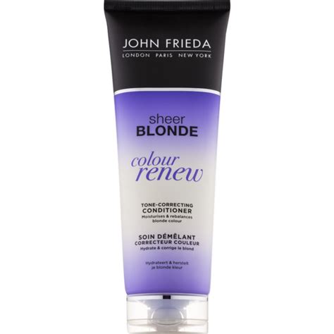 John Frieda Sheer Blonde Colour Renew Soin Démêlant Correcteur Couleur Pour Cheveux Blonds