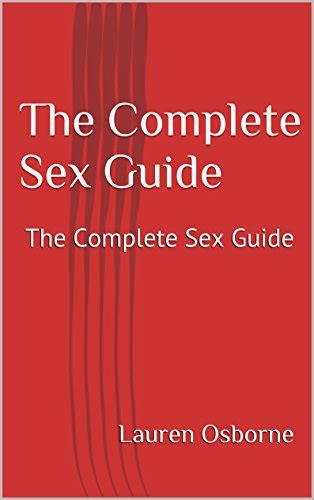Jp The Complete Sex Guide The Complete Sex Guide English
