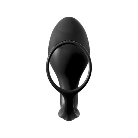 Anal Fantasy Collection Ass Gasm Cockring Advanced Plug Color Negro