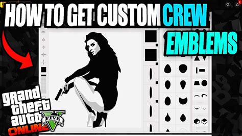 Gta 5 Online How To Get Custom Crew Emblems Working 2019 Youtube