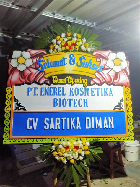 Karangan Bunga Yogyakarta Untuk Ucapan Grand Opening