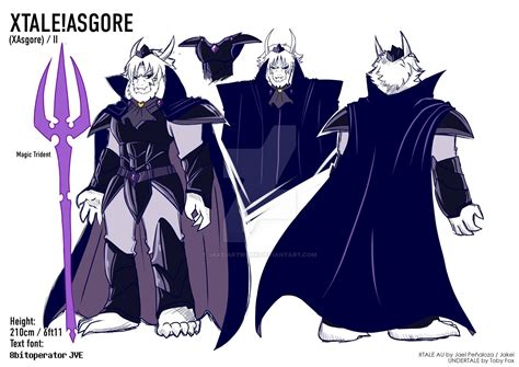 Xtale Asgore Reference Sheet By Jakeiartwork On Deviantart Undertale