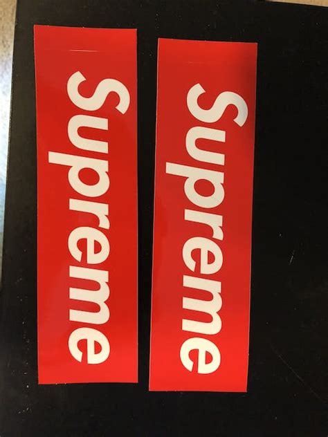 Supreme Supreme Box Logo Sticker Grailed