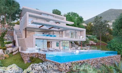 Villa Moderne De Luxe Avec Vue Sur La Mer à Vendre à Istan Marbella