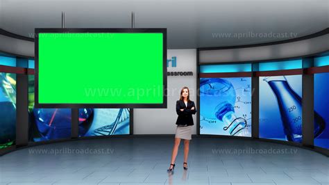 2d3d Green Screen Background Best Suited For A Variety Education Based