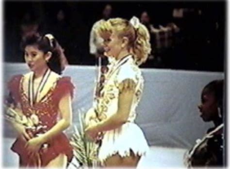 Tonya Harding 1st With Kristi Yamaguchi Surya Bonaly During The