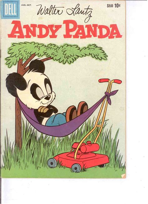 Andy Panda 1943 1962 Dell 51 Vg August October 1960 Comics Book Comic Books Silver Age