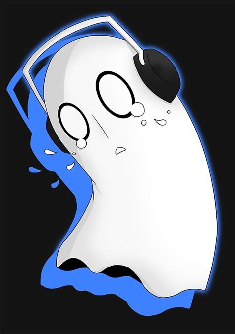 Napstablook Posters By Inkytentaclemon Redbubble