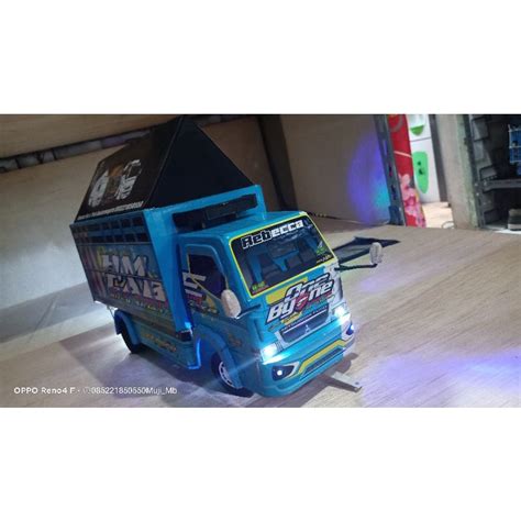 Jual Miniatur Truk HM Cabe Jamin Oleng Uk Jumbo 42cm Shopee Indonesia
