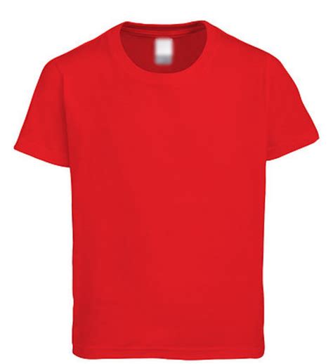 Men Red Plain Basic Round Neck T Shirt Rs Piece Inkisthan Id